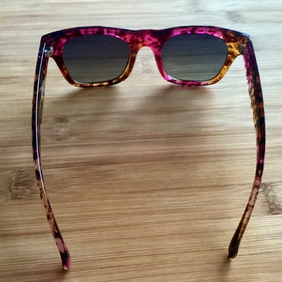 Prive Revaux Women’s Classic Polarized Sunglasses Purple Orange Tortoise Cat Eye - Picture 11 of 16